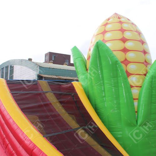 CH 2023 Outdoor Commercial Latest Design Giant Inflatable Farm Corn Slide Dry Inflatable Slide