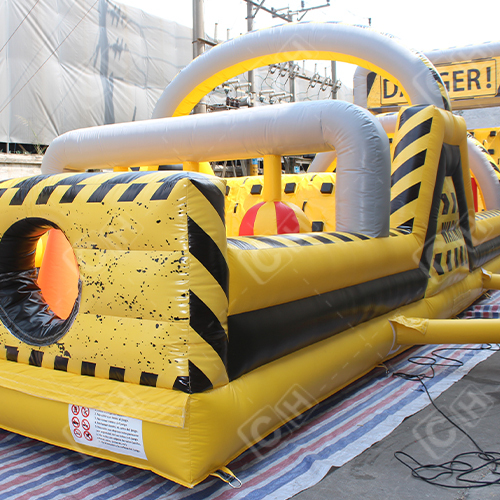 CH Sport Game Outdoor Inflatable Obstacle Course Kids Play Game Popular Jumping Bouncer Game Inflatable Obstacle Course