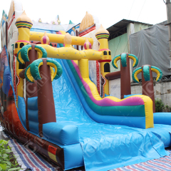 CH High Quality Inflatable Desert Castle Dry Slide Exotic Style Theme Dry Inflatable Slide