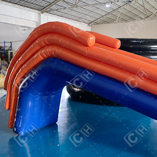 CH Commercial Inflatable Floating Yach Water Slide Inflatable Yacht Slide For Rent