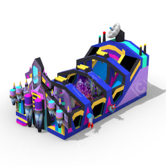 CH Latest Design Indoor Cool Inflatable Fighter Theme Park Amusement Park For Rent