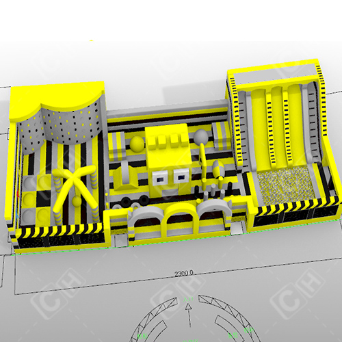 CH Factory Direct Sales Commercial Building Blocks Theme Obstacle Amusement Park For Children