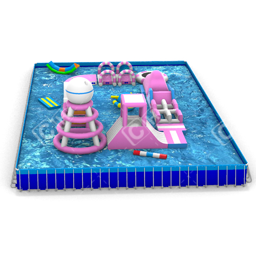 CH Inflatable Pool Slide Park Inflatable Floating Park,Adult Floating Water Park