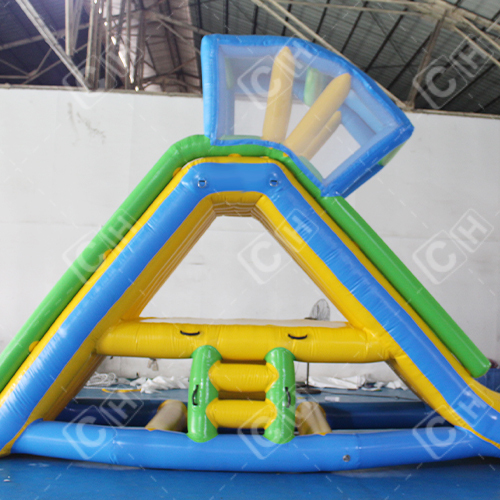 CH Yellow Inflatable Slide On The Sea Going Ship Can Be Moved For Sale