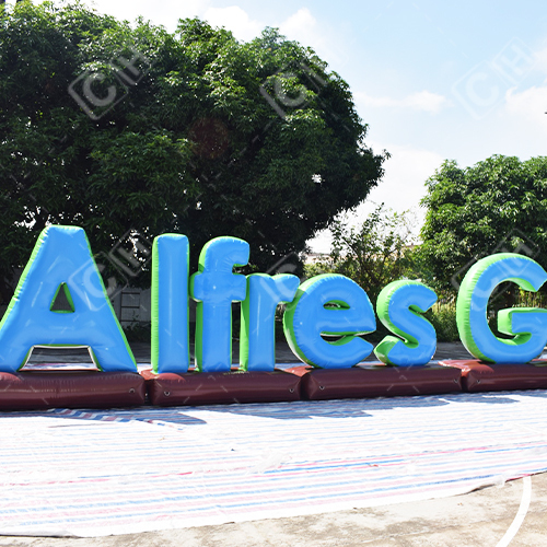 CH Inflatable Letter Advertisement For Marine Commercial Publicity