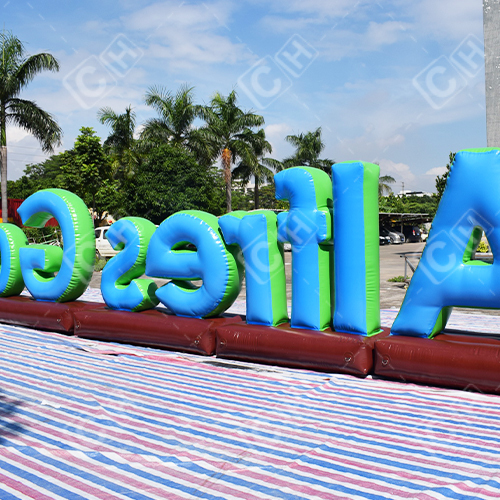 CH Inflatable Letter Advertisement For Marine Commercial Publicity