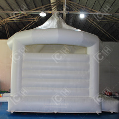 CH Wedding Inflatable Castle Bouncer White Inflatable Wedding Bouncer House For Events