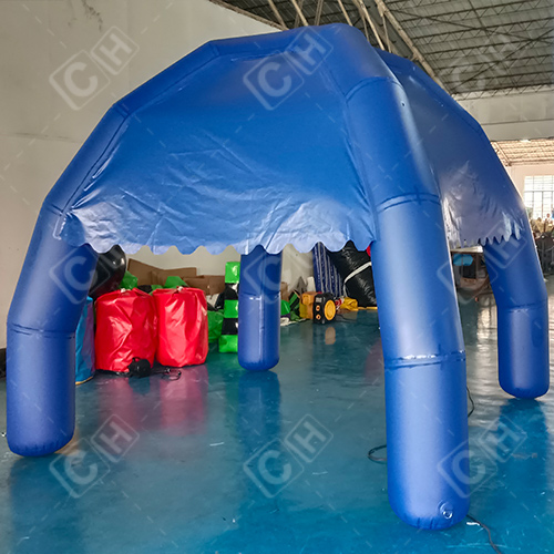 CH Custom Advertising Inflatables Tent Commercial Blue Inflatable Advertising Tent For Events