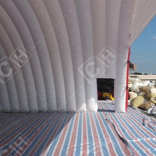 CH Large Outdoor Customizable Bright And Colorful Inflatable Rainbow Tent For Event