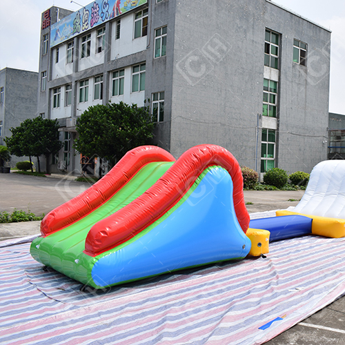 CH Colorful Fun Inflatable Water Game Detachable Inflatable Water Obstacle