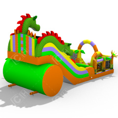 CH Commercial Dragon Inflatable Fun City Modern Design Inflatable Dragon Castle