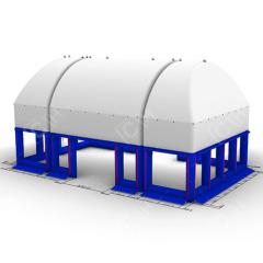 CH Modern Design Inflatable Tent High Quality Blue And White Inflatable Events Tent﻿