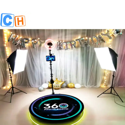 CH 360 camera photo booth 360 photo booth enclosure backdrop for party wedding