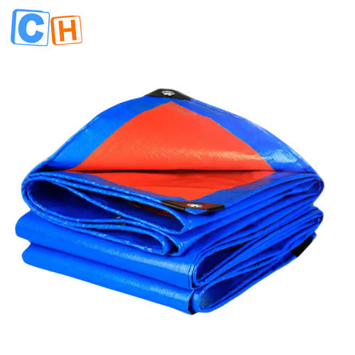 CH Blue Tarpaulin Pe Tarpaulin In Guangzhou Waterproof For Inflatable Slide Inflatable Bounce Castle Juegos