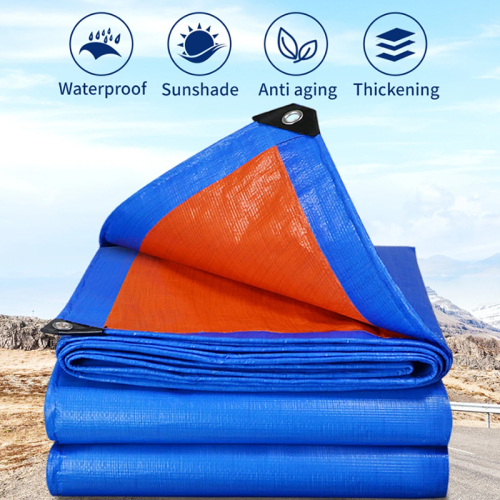 CH Blue Tarpaulin Pe Tarpaulin In Guangzhou Waterproof For Inflatable Slide Inflatable Bounce Castle Juegos