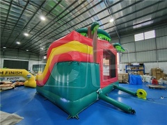 CH New Design Popular Dino Park Inflatable Bouncy Castle Combo Slide Inflatable Bouncer House With Slide Jumping Castle Theme Park