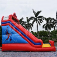 CH Spider Man Bouncy Castle Inflatable Bouncer With Dry Slide,Bounce House Inflatable Bouncer For Kids