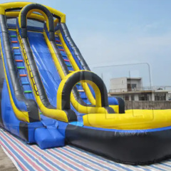 CH Big Inflatable Black Wet Slide For Party, Inflatable Water High slide for summer