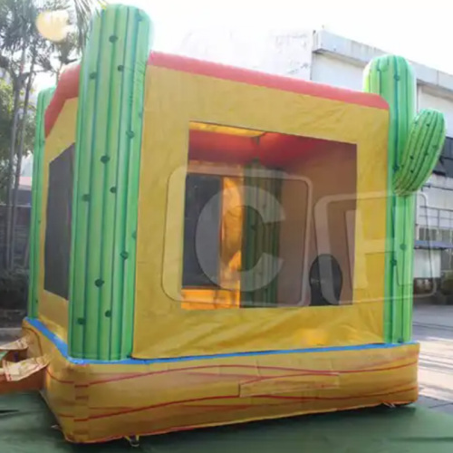 CH Factory Direct Sales Direct House Event Inflatable Cactus Bouncer Castle Bouncy