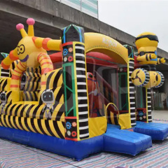 CH Robot Inflatable Combo Bounce House Inflatable Jump Obstacle Bouncer Jumping Castle With Slide Inflatable Combo Bouncer For Sale