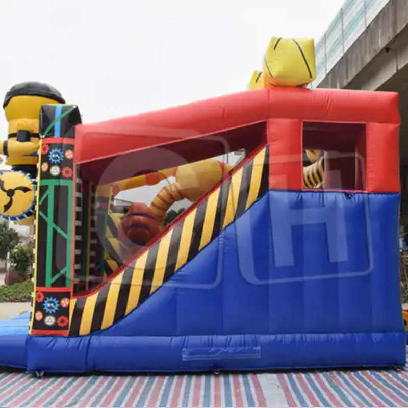 CH Robot Inflatable Combo Bounce House Inflatable Jump Obstacle Bouncer Jumping Castle With Slide Inflatable Combo Bouncer For Sale