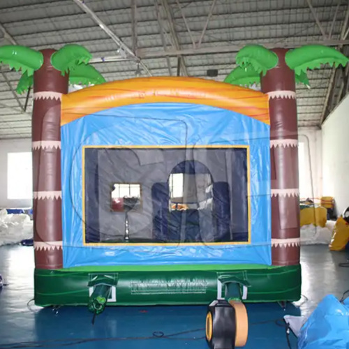 Hurricane Color Inflatable Shark Bouncer And Slide Combo Inflatable Shark Combo