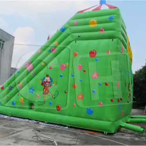 CH Customized Most Interesting Inflatable Circus Castle With Giant Slide