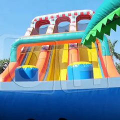 CH Inflatable Amusement Park For Kids Commercial Inflatable Fun City For Rental Good Quality Inflatable Bouncy Castle