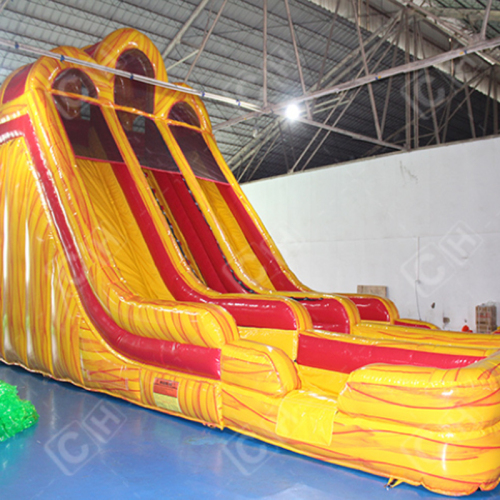 CH Inflatable Giant Water Slide Commercial Adult Huge Pool Inflatable Slide For Sale