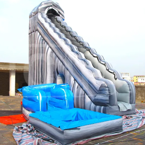 CH Commercial Popular Customized Inflatable Park Water Slide Adult Size Inflatable Water Sides With Pool For Sale