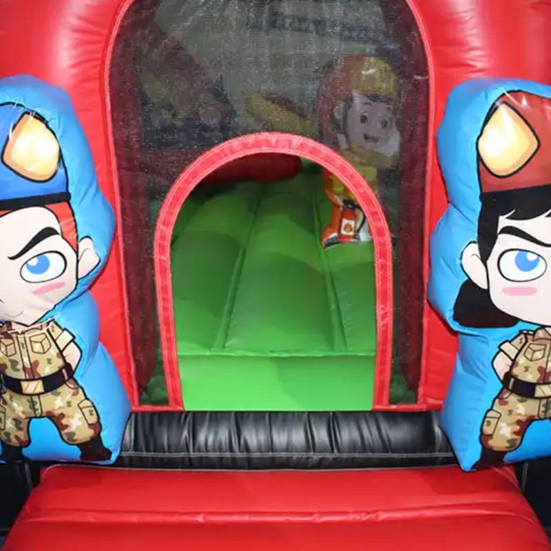 CH Latest Inflatable Commercial Outdoor Custom Jump House Rescue Team Inflatable Bouncer Castle