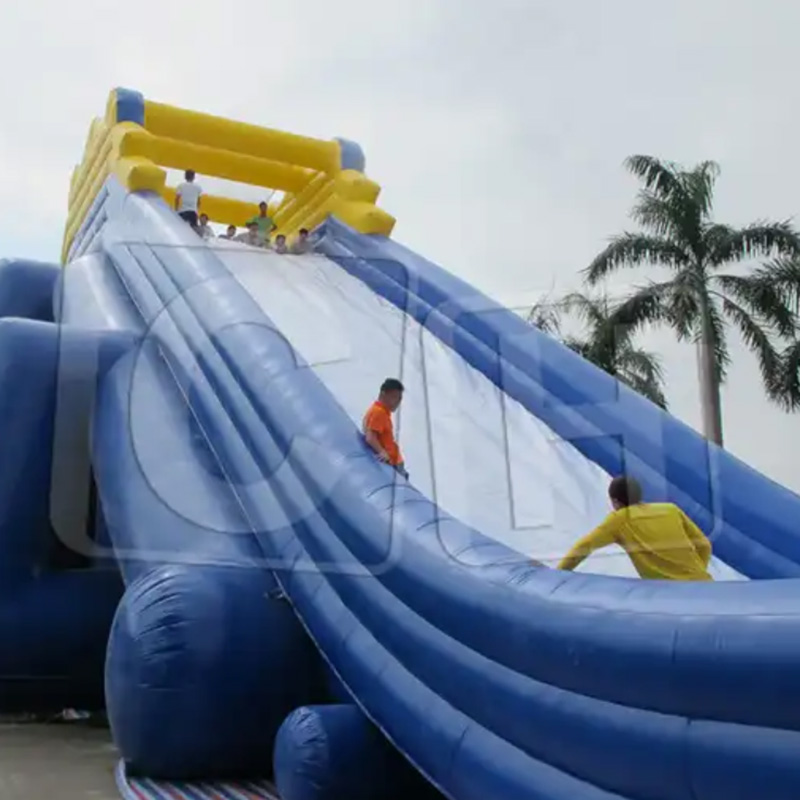 CH 2023 Custom Commercial Giant Size Used China Long Aqua Park Slip N Slides Kids Adult Inflatable Water Slide For Sale