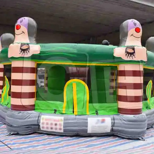 CH Wholesale Life Size Whack-A-Mole Interactive Sports Games Giant 5M Inflatable Human Whack A Mole Game With Hammers
