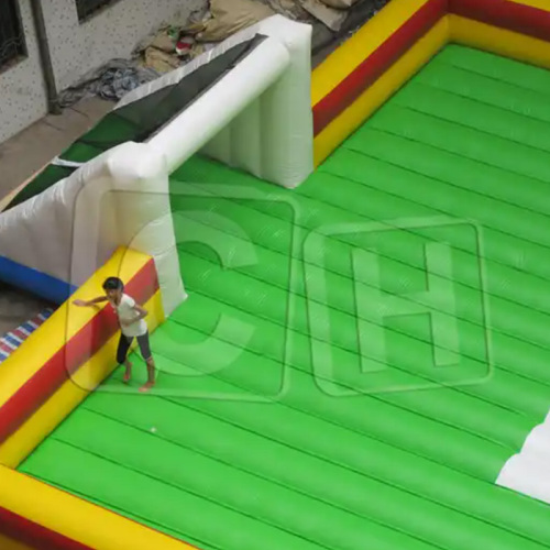 CH Games Inflatable Soap Football Field Inflatable Soccer Field Inflatable Football Field For Sale