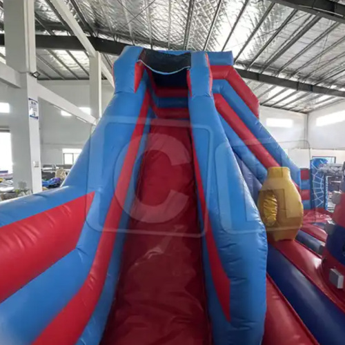 CH Commercial Inflatable Jumping Bouncer Dry Slide Play Equipment Fun City Inflatable Playground Bounce House Castle Combo For Kids