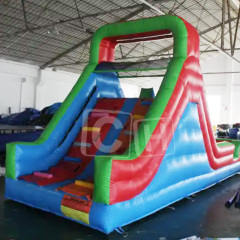 CH Commercial Good Quality Double Lane Inflatable Slide Inflatable Dry Slide With Double Climbing Ladder For Sale