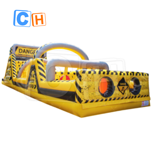 CH Sport Game Outdoor Inflatable Obstacle Course Kids Play Game Popular Jumping Bouncer Game Inflatable Obstacle Course