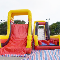 CH Commerical Inflatable Course Obstacle Inflatable Obstacle Course Racing Game For Sale