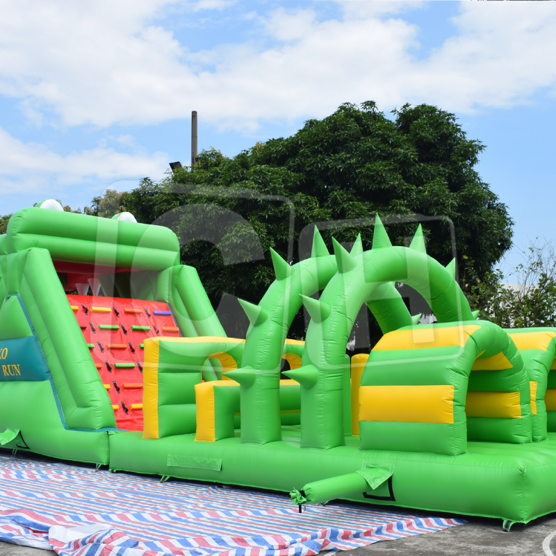 CH Largest Bounce House Inflatable Obstacle Course For Outdoor Fun Events Party Popular Inflatable Jumping Obstacle Course