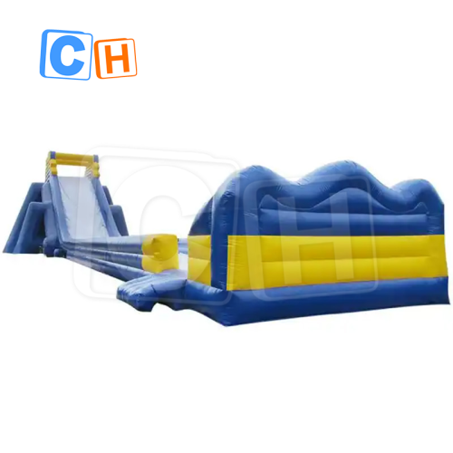 CH 2023 Custom Commercial Giant Size Used China Long Aqua Park Slip N Slides Kids Adult Inflatable Water Slide For Sale