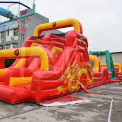 CH Large Inflatable Obstacle Course Inflatable Games For Adults