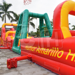 CH Large Inflatable Obstacle Course Inflatable Games For Adults