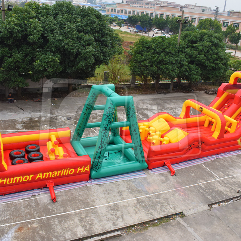 CH Large Inflatable Obstacle Course Inflatable Games For Adults