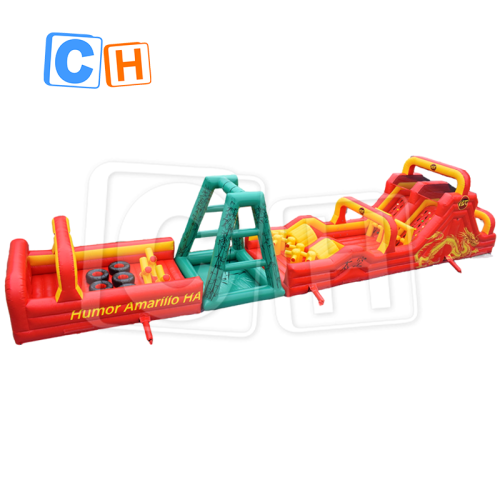 CH Large Inflatable Obstacle Course Inflatable Games For Adults