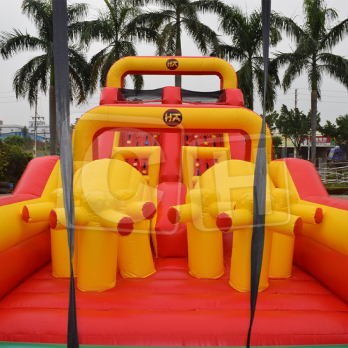 CH Large Inflatable Obstacle Course Inflatable Games For Adults