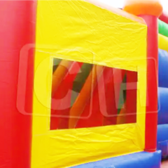 CH Inflatable Combo With Dry Slide Jumper Bouncer Bounce House Art Panels For Sale Outdoor Bouncy Castle