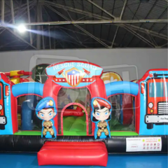 CH Latest Inflatable Commercial Outdoor Custom Jump House Rescue Team Inflatable Bouncer Castle