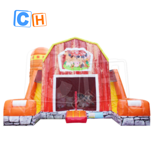 CH The Most Popular Inflatable Farm Breeding House Inflatable Boucer Castle