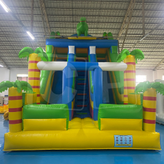 CH Commercial Bounce House With Dry Slide For Sale,Inflatable Bouncer Castle House Combo Slide For Adult