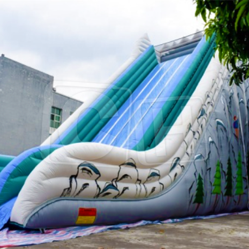 CH Inflatable Dry Slide 10 Meters High Commercial Adult Large Inflatable Dry Slide For Sale From China Guangzhou Inflatable Bounce